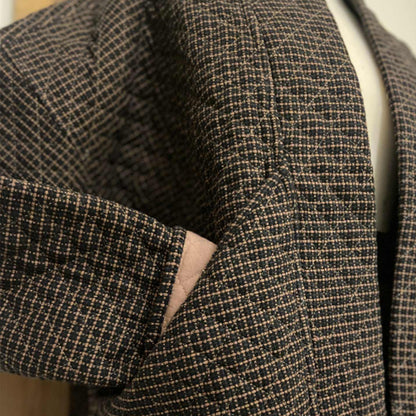 Big Pocket Jacket - Handloom Cotton Free Size